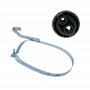 Kit Collier d'Echappement Sangle de Fixation Silencieux Arrière Côté Gauche AVEC Silentbloc compatible pour 206 + SW CC Van - 17