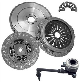 Partsline Kit Embrayage Complet avec Volant-Moteur Butée Hydraulique Compatible pour Dokker Duster Logan Sandero