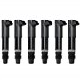 Partsline (Lot de 6) Bobine allumage moteur 3.0 V6 essence compatible 406