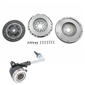 Partsline Kit Embrayage Volant Moteur Butée Hydraulique compatible avec Grand Scénic II Primera Scénic II 1.9 dCi 2.0 dCi - 8200