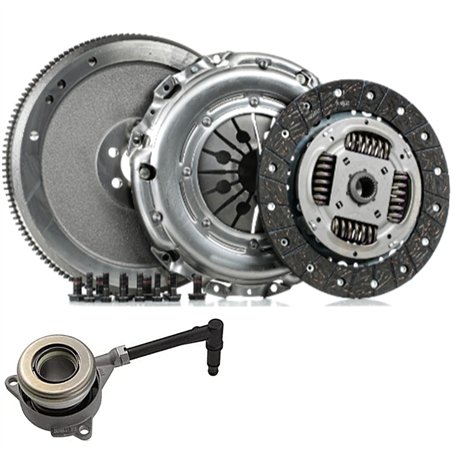 Partsline Kit embrayage volant moteur rigide pour A3 Golf V VI Leon Octavia II – 2.0 TDI TFSI – 03G105266AF 03L105266A 03G105266
