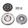 Kit Embrayage 4 Pièces Volant Moteur Rigide AVEC Butée Hydraulique compatible pour QASHQAI/QASHQAI +2 X-TRAIL II KOLEOS I 2.0 dC
