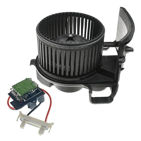Pulseur d'Air de Ventilation Chauffage d'Habitacle AVEC Résistance compatible avec CLIO II KANGOO - 7701059205 7701059206