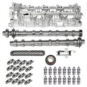 Partsline Kit d'arbre à cames complet avec chaine de 8 mm compatible avec les motorisations 1.5 HDI BlueHDi Ecoblue D-4D - 16381