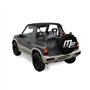 Masterforest Capote Bâche Bikini Noir pour 4X4 Suzuki Santana Vitara MK2. Extérieur Vinyle/Intérieur Coton. Accessoire et Toit A