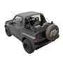 Masterforest Capote Bâche Bikini Military Khaki pour 4X4 Suzuki Santana Vitara MK1. Extérieur Vinyle/Intérieur Coton. Accessoire