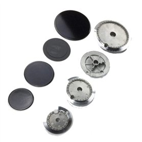 SOS Accessoire Kit 4 chapeaux et 4 brûleurs pour Plaque de cuisson ARTHUR MARTIN ELECTROLUX 3540003039