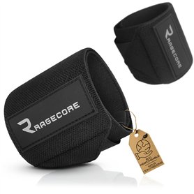 Ragecore® Bande Poignet Musculation Homme et Femme (1 Paire) - Protège Poignets