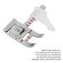 MAGT Pied-de-biche de Guidage, Guide réglable Accessoires de Machine à Coudre Pied-de-biche pour règle de Couture de Pied Guide 
