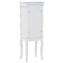 AUUIJKJF Articles de maison, armoire à bijoux autoportante blanche, meubles de costume