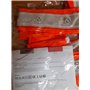 LEDWARNING Gilet Baudrier Orange PRO de Sécurité Fluo à 24 Leds rouges DELUXE Vendeur et stock en FRANCE
