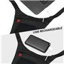LEDWARNING Sac à dos 15L à Leds réfléchissant avec Signalisation de Direction pour Vélo et Trottinette. Télécommande et USB rech