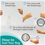 Carebag Sac vomitoire avec tampon super-absorbant (paquet de 20 sacs)