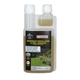 Start Désherbant concentré cours allées terrasses BIOCONTRÔLE autodoseur 400ml 0