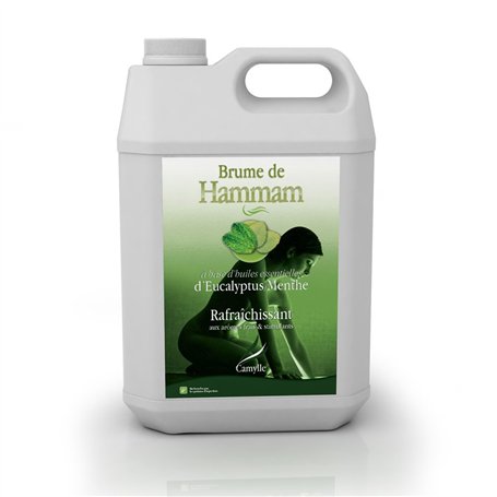 Camylle - Brume de Hammam Eucalyptus/Menthe - Fragrances à base d'Huiles Essentielles pour Hammams