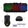 The G-Lab Combo Argon E Kit de Jeu 4 en 1 pour PC PS4 et Xbox One- Version Allemande