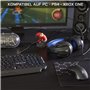 The G-Lab Combo Argon E Kit de Jeu 4 en 1 pour PC PS4 et Xbox One- Version Allemande