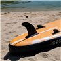 Kangui Aileron Central de Rechange Paddles gonflables avec système de Fixation à glissière 22x18cm