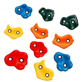 Kangui 10 Pierres à Grimper d'escalade pour Structures de Jeux - Fixations Non inclues