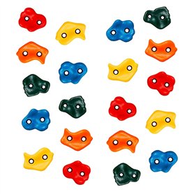 Kangui 20 Pierres à Grimper d'escalade pour Structures de Jeux - Fixations Non inclues