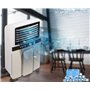 BREAKLING Rafraichisseur d'air humidificateur assainisseur d'air 3-en-1 - Repousse les moustiques et rafraichit efficacement la