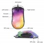 Freaks and Geeks Harry Potter-Souris Filaire Gaming USB 2.0 LED rétroéclairée Multicolore