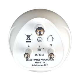 Adaptateur De Voyage France Vers Inde - Gamme Bulle- BB0183 - CELLWORLD- Leach Travel Europe