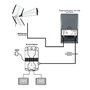 HD-Line HD-12A Alimentation 2 Sorties TV pour répartir Le Signal terrestre TNT Gris