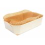 Mirontaine 2 Moules à Cake - 21 cm - Bois + 4 Caissettes Sulfurisées de Cuisson