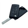 Jongo - Coque de Clé avec Lame Compatible avec Citroen C4, C5 et C6 | CE0523 | Boitier Clef Plip Voiture Utilitaire Télécommande