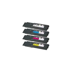 Encre BREIZ Pack 4 Toners Compatibles avec Xerox Phaser 6600