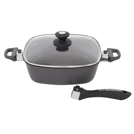 Schumann Professionnel SSE2302800 Moove Lot de 5 Pièces Sauteuse/Sautoir Revêtement/Fonte d'Aluminium Beige 28 x 28 x 8 cm