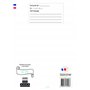 Carte 40 ans - Calendrier de l'avant ou de l'après anniversaire de 40 ans 25 résolutions et défis - Français
