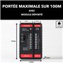 Testeur RJ45 CAT5E à CAT8 - Testeur de Câbles Réseaux Ethernet et Blindage - Marque Française Garantie 5ans