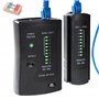 Testeur RJ45 CAT5E à CAT8 - Testeur de Câbles Réseaux Ethernet - Blindage - Marque Française Garantie 5ans