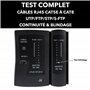 Testeur RJ45 CAT5E à CAT8 - Testeur de Câbles Réseaux Ethernet - Blindage - Marque Française Garantie 5ans