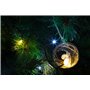 Guirlande Lumineuse Intérieure et Extérieure I 120 LED Blanc Chaud Blanc Froid I Longueur de 9,50m I Waterproof Indice IP44 I Te