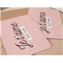 Manahia Carte d'Amour - Je t'aime tout plein - Livrée avec Enveloppe Kraft - Cadeau Amoureux, Mon Chéri - Saint Valentin - Carte