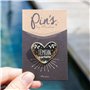 Manahia Pin's émaillé Cadeau Témoin - Témoin Parfaite - Avec Cartonnette Kraft - Bijoux - Annonce Mariage - Demande Future Témoi