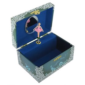 Boîte à musique / boîte à bijoux musicale / coffret musical à bijoux en bois avec ballerine dansante