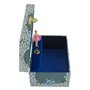 Boîte à musique / boîte à bijoux musicale / coffret musical à bijoux en bois avec ballerine dansante, miroir et mécanisme musica