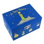Boîte à musique/coffret musical/boîte à bijoux musicale Trousselier en bois avec Le petit prince de Saint-Exupéry et le renard t