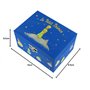 Boîte à musique/coffret musical/boîte à bijoux musicale Trousselier en bois avec Le petit prince de Saint-Exupéry et le renard t