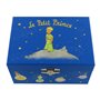 Boîte à musique/coffret musical/boîte à bijoux musicale Trousselier en bois avec Le petit prince de Saint-Exupéry et le renard t