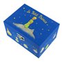 Boîte à musique/coffret musical/boîte à bijoux musicale Trousselier en bois avec Le petit prince de Saint-Exupéry et le renard t