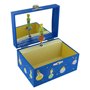 Boîte à musique/coffret musical/boîte à bijoux musicale Trousselier en bois avec Le petit prince de Saint-Exupéry et le renard t