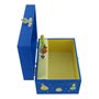Boîte à musique/coffret musical/boîte à bijoux musicale Trousselier en bois avec Le petit prince de Saint-Exupéry et le renard t