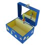 Boîte à musique/coffret musical/boîte à bijoux musicale Trousselier en bois avec Le petit prince de Saint-Exupéry et le renard t