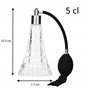 Cocktail7 Vaporisateur 5cl Bouteille Vide Atomiseur Diffuseur Spray Rechargeable Liquide en Verre Flacon Bitters Essences Liqueu