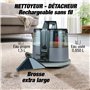 Nettoyeur - Détacheur Rechargeable Sans Fil - Brosse Extra Large TAN-8006R TECHWOOD